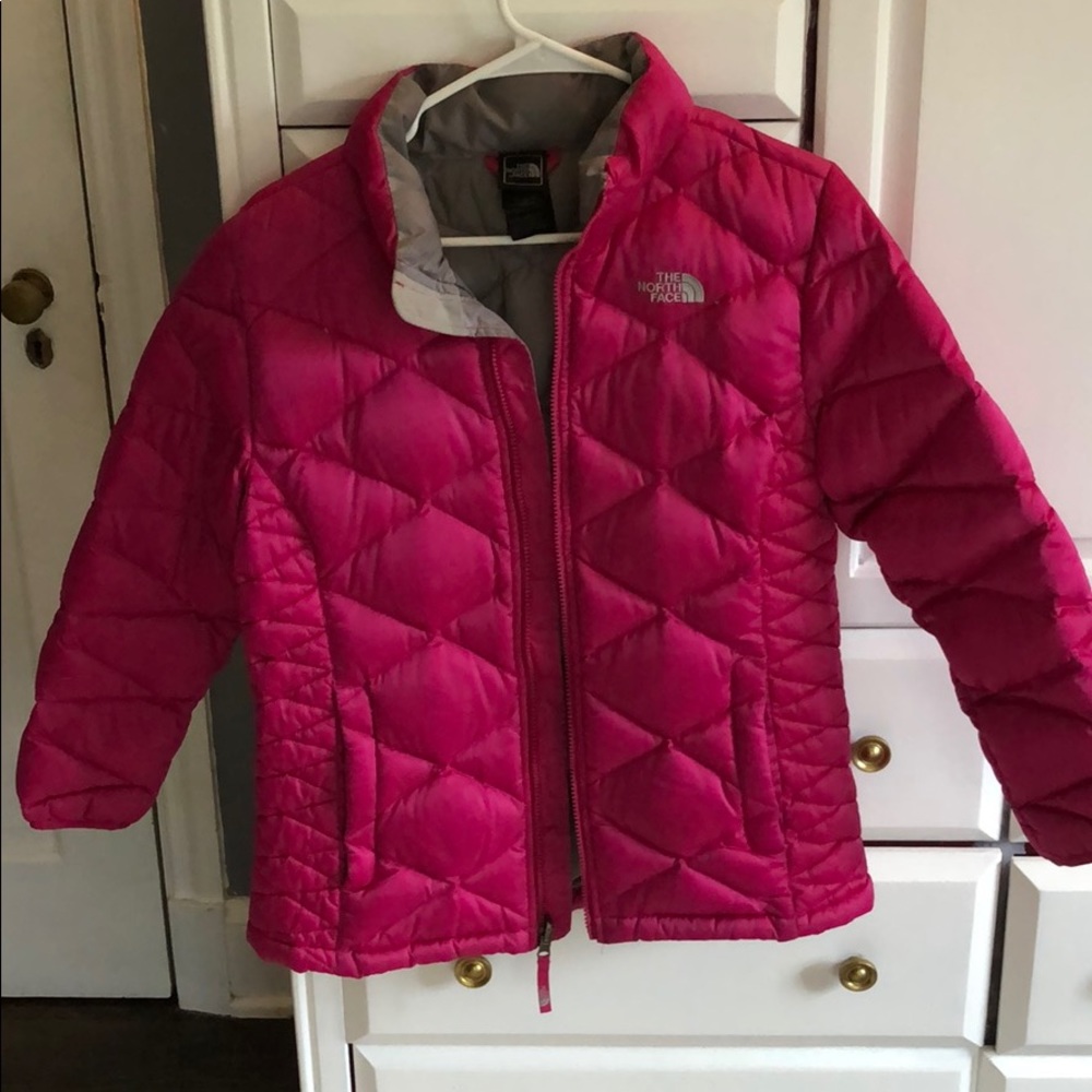 Girls XL (18) north face winter coat